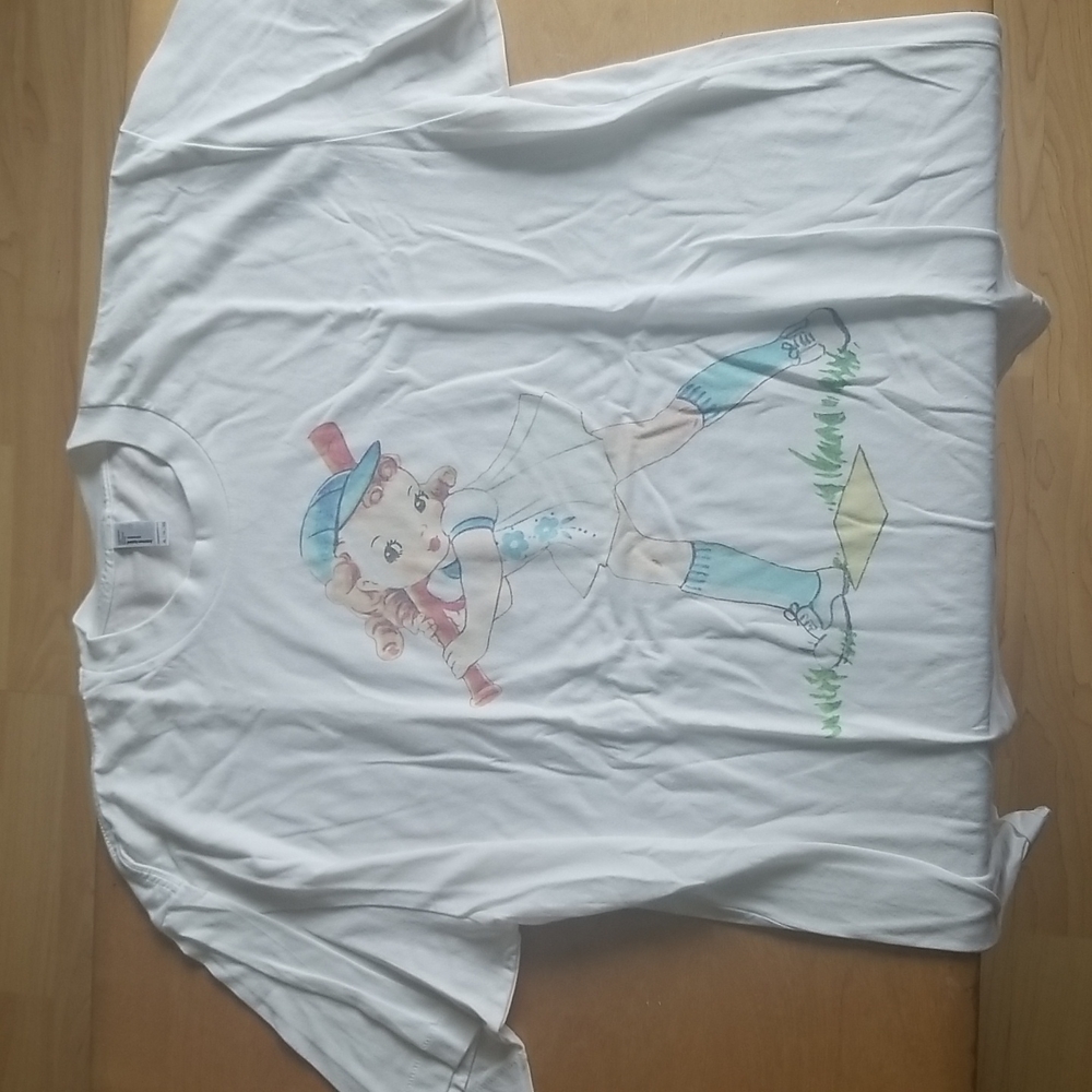 Vintage image baseball shirt